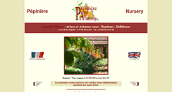 Desktop Screenshot of pepiniere-villeroy.com
